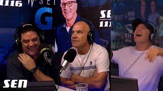 Greg 'Diesel' Williams in studio with Garry Lyon and Tim Watson | Breakfast with Garry & Tim