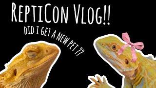 ReptiCon Vlog!! DID I GET A NEW PET ?? | Officially Carolina