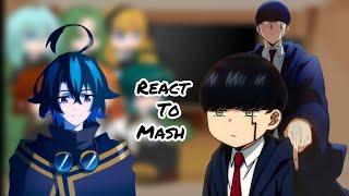 || Mashle || Will's classmates react to Mash Burnedead as their new classmate [ Wistoria ]