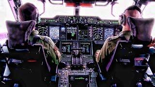 Royal Air Force Airbus A400M Atlas • Flight & Cockpit Video