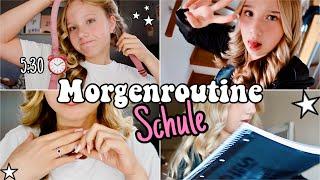 5:30 UHR ⏰ ECHTE MORGENROUTINE AM SCHULTAG  HEY ISI