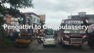 Driving from Pengattiri to Cherpulassery 4K | Kerala | India