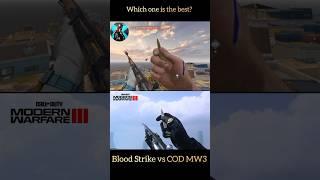 COD MW3 vs Blood Strike Kar98k reload animation #bloodstrike #bloodstrikemobile #cod #mw3 #warzone