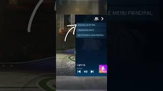 Tuto stall reset on sideswipe | settings #rocketleague #sideswipe #tutorial #funny #shorts