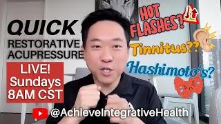 QRA Live (Hot flashes, Tinnitus, Hashimoto's)