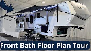 Front Bath Fifth Wheel; Luxe 39FB Elite Floorplan Tour