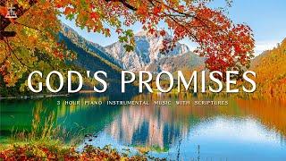 God's Promises: Piano Instrumental Music With Scriptures & Autumn Scene Divine Melodies