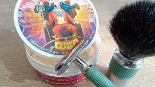 A Shave with the New Muhle Neo Razor and Black Fibre Brush - MMGP Odin