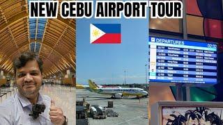 CEBU'S BRAND NEW AIRPORT IS GORGEOUS | WALKING TOUR