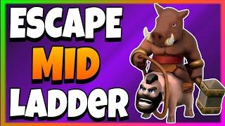 BEST HOG RIDER DECK in CLASH ROYALE 