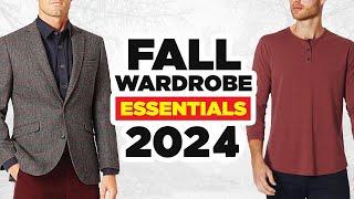 10 Fashionable Fall Wardrobe Essentials Every Man Needs