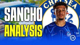 Jadon Sancho Player Analysis - Feints, Flicks and Creative passing