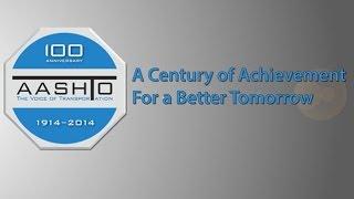 AASHTO Centennial Sponsor Recognition Video