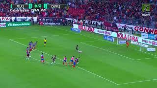 Gol de M. Cuero | Atlas 1 - 2 Guadalajara | Liga BBVA MX - Clausura 2020  - Jornada 9