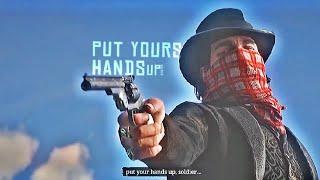 Put Yours Hands Up Soldier.