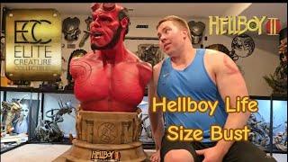 ECC Hellboy 2 Hellboy Life Size Bust Unboxing/Review