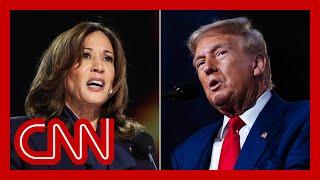 Trump says he won't accept CNN invite to debate Harris