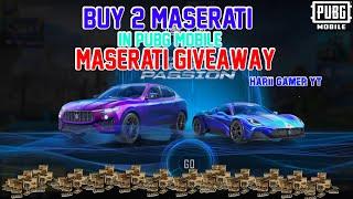 Maserati car skin in 60 uc | bgmi Maserati spin trick | Pubg mobile Maserati spin @RabbitGaming2