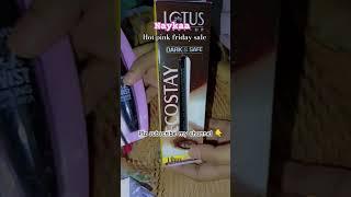 louts kajal & Blue haven Muscra naykaa Hot pink friday sale.#nykaafashion #nykaafashionhaul