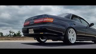 Toyota JZX100 Mark II 1JZ-GE sound, Stock exhaust