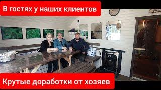 КВАДРО-ОВАЛЬНАЯ БАНЯ 4Х6 С КЛАССНЫМИ Интерьерными решениями, #bochky #банябочка #баня #банька