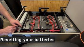 Resetting the Batteries on a 1st Gen RoamRig Revel Power System