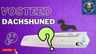 The Vosteed Dachshund. Titanium, M390 and a Cross-Bar lock? What is this?