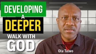 Developing A Deeper Walk with God | VFLM.org