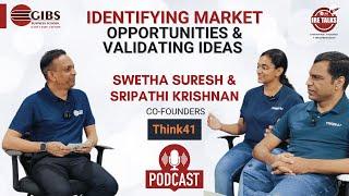 Dr. Swetha Suresh & Mr. Sripathi Krishnan, Co - Founders of Recruit41 | GIBS IRE Talks Podcast