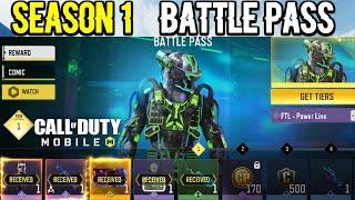 *NEW* UNLOCKING THE SEASON 1 BATTLE PASS in CALL OF DUTY MOBILE | NEW SEASON 1 UPDATE #Giveaway CODM