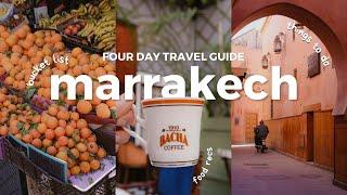 Marrakech in 4 Days | Bucket List Activities, Best Restaurants, Beautiful Gardens