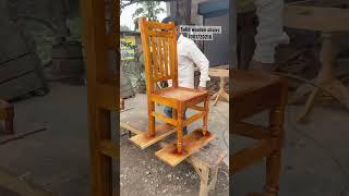 Solid wooden chairs ️ #furniture #furnituredesign #chair #dinning #woodworking