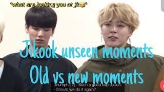 Jikook moments - 2015-2018 unseen  moments vs 2020 moments “Jikook love growth ”