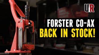 It's Back, and Better! Forster Co-Ax Now Available