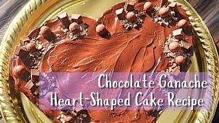 Perfect Homemade Treat  Chocolate Heart Cake Decorating Idea!  #EasyRecipe #ValentinesDay #KitKat