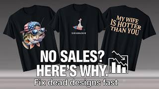 Why Your Designs Aren’t Selling and How to Fix It