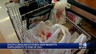 Additional money for SNAP participants in SC extended through end of year