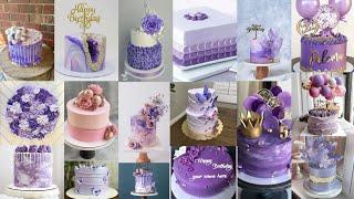 amazing purple  cake designs/ best design