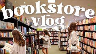 bookstore vlog  book shopping at barnes & noble + huge book haul! (booktok, romance, summer reads)