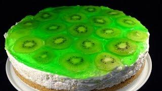 No-Bake Kiwi Cheesecake- with yoyomax12