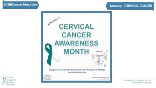 January is #CervicalCancerAwarenessMonth | Ocak Ayı Serviks Kanseri Farkındalık Ayıdır