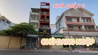 Nhà Quận 6 | Bán Nhà Mặt Tiền Chợ Lớn Quận 6 | Chủ Giảm 1 Tỷ