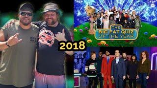 Americans React to "The Big Fat Quiz of the Year - 2018"