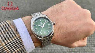 Omega Seamaster Aqua Terra Shades 38 mm green