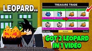 How To Easily Get LEOPARD Fruit In Blox Fruits Trading Full Guide!