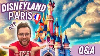 Disneyland Paris Q&A! Everything You NEED to Know About Disneyland Paris!