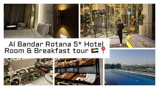 Al Bandar Rotana, Dubai Creek  Room tour and Breakfast  is it really 5*?  #dubai