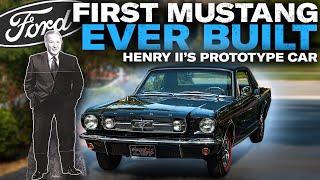 Prototype Mustang built for Henry Ford II, what makes it so UNIQUE? | Barn Find Hunter