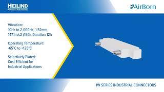 AirBorn iW Series Industrial Connectors | Heilind Electronics