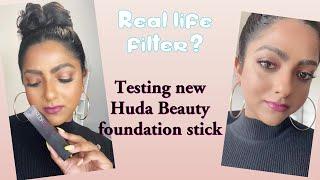 NEW HUDA BEAUTY FAUX FILTER STICK FOUNDATION - (Sri Lankan/ Indian brown skin) - Shade: Brown Sugar